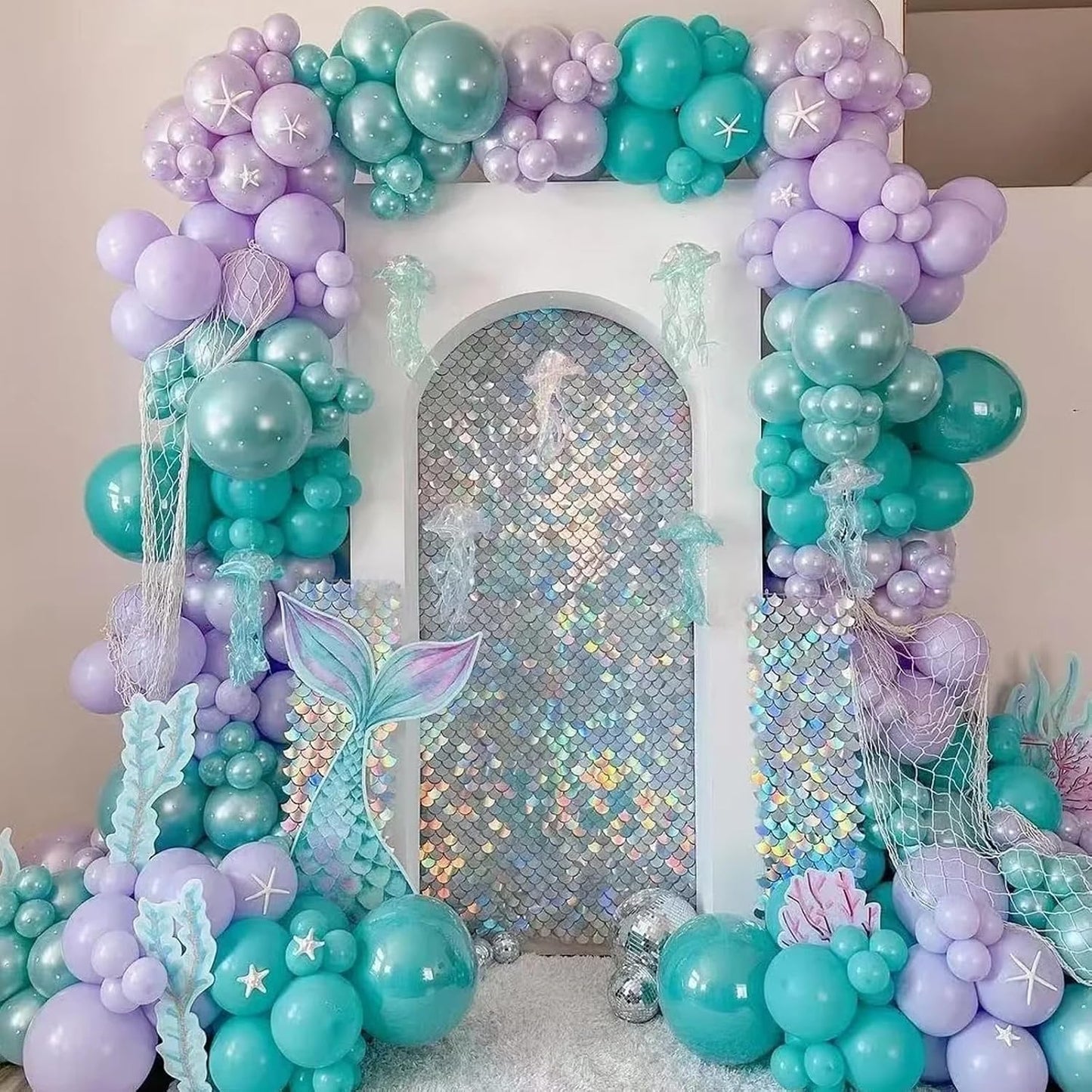 90pack Teal Balloons Different Size 18/12/10/5 Inch Teal Balloon Garland Arch Kit for Graduation, Wedding, Birthday, Baby Shower, Anniversary Party Decorations