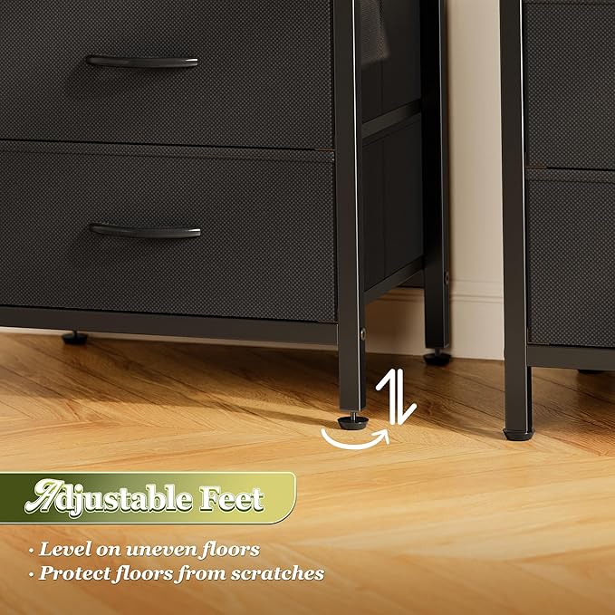 Huuger Night Stand Set of 2, Nightstand - Image 9