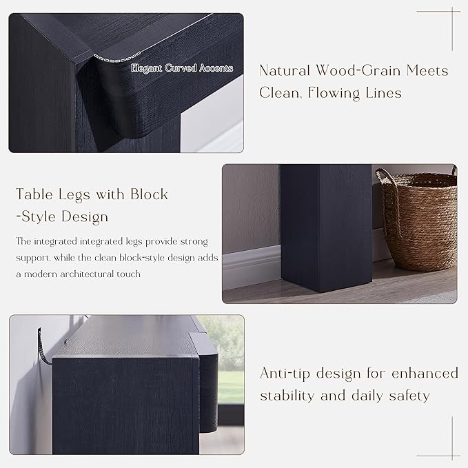 JXQTLINGMU 63" Console Table - Image 7