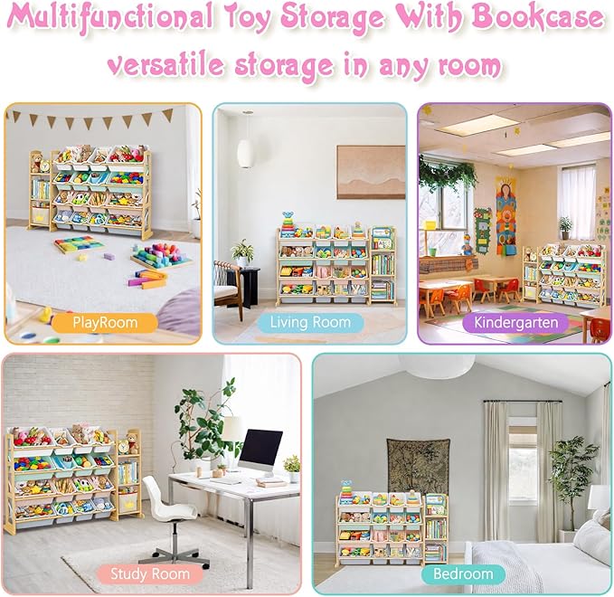 Kids Toy Storage Organizer - Image 7