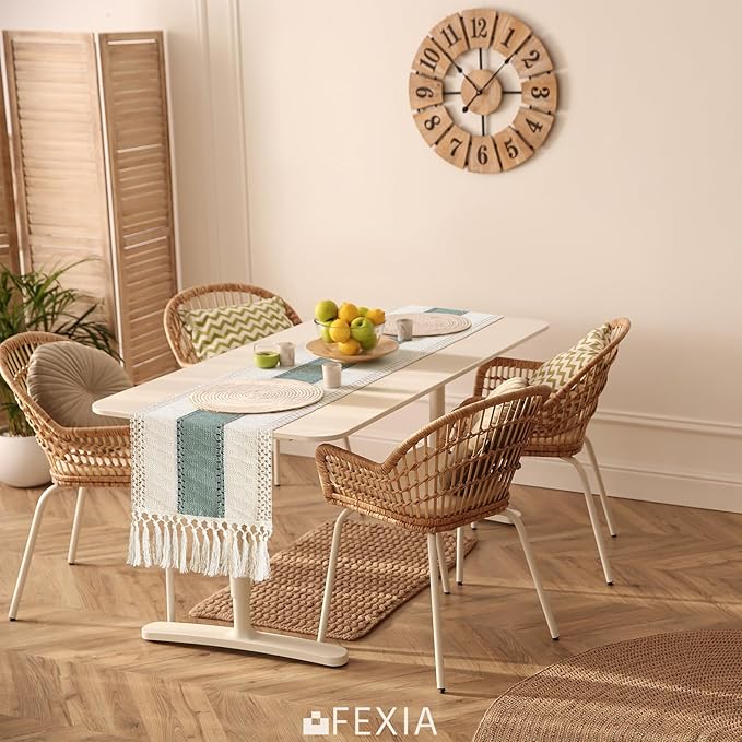 FEXIA Sage Green Table Runner 72 Inches Long - Image 7