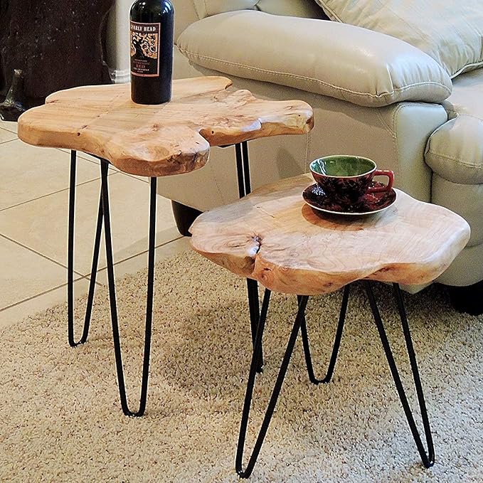 WELLAND Live Edge Side Table - Image 7