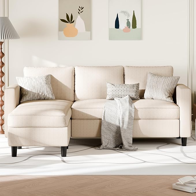 SUNLEI 73.6" Modular Sectional Sofa, Comfy Cloud Couch - Image 8