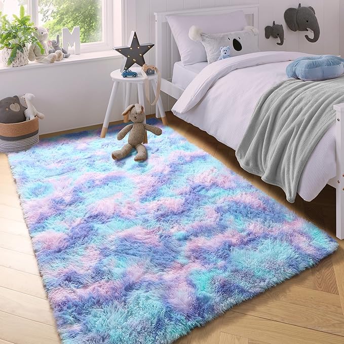 PAGISOFE Adorable Rainbow Mermaid Rugs - Image 9