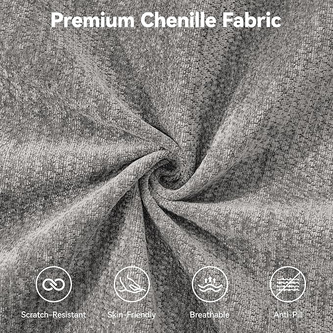 119" Boneless U-Shaped Sofa Couch - Image 7