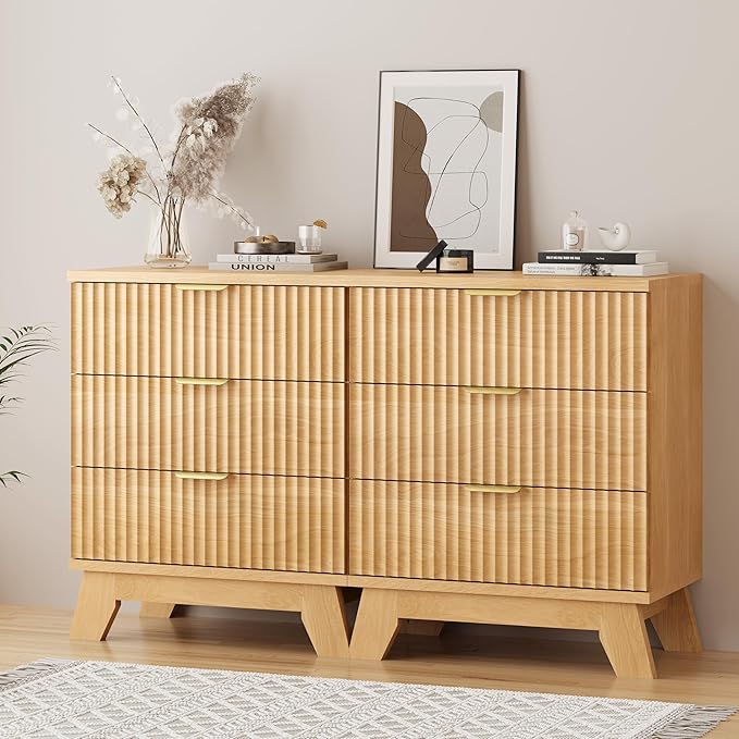 Fluted Dresser for Bedroom - Image 7