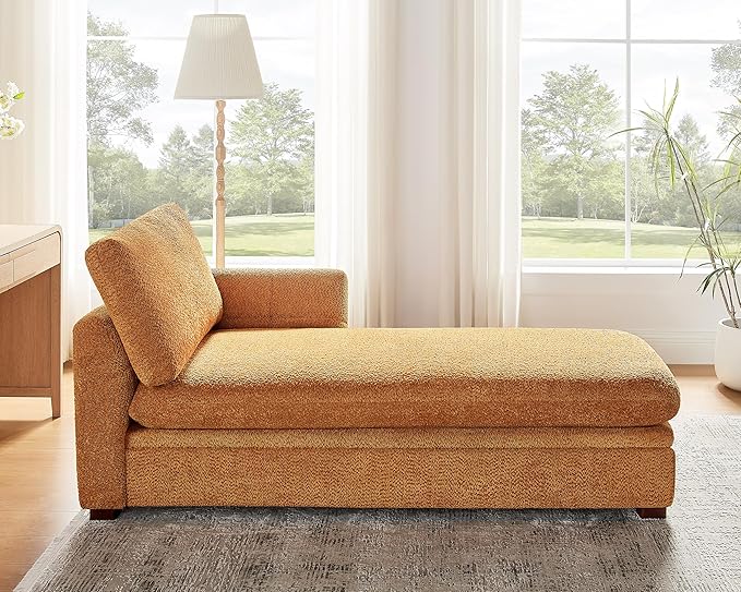 VANOMi Oversized 70.47'' Chaise Lounge Chair Indoor, Modern Upholstered Sofa Bed - Image 9