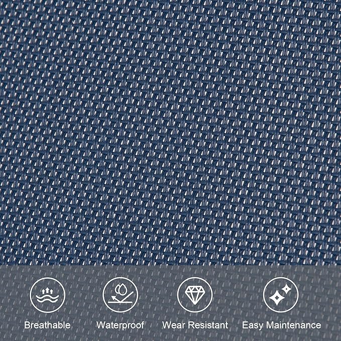 Outdoor Lounge Chair with Pillow, Chaise Lounge Chair - Image 7