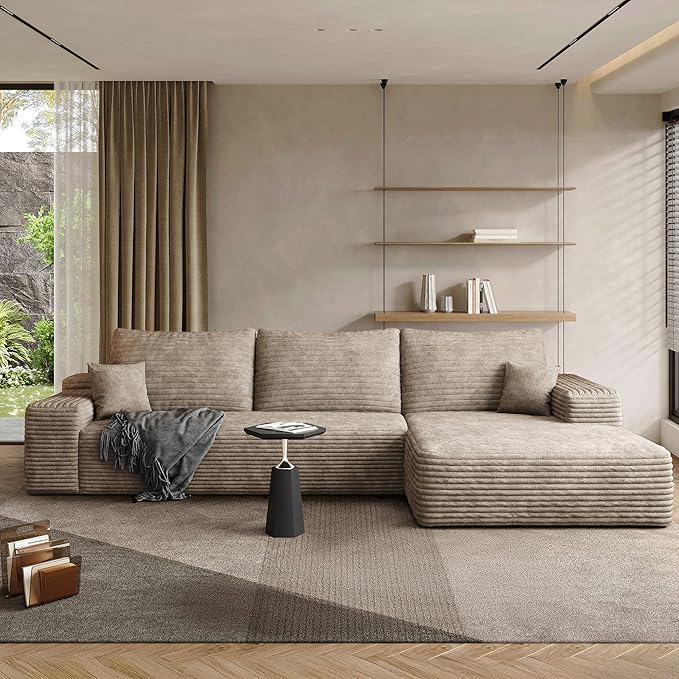 108" Sectional Couches for Living Room Cloud Couch Sofa - Image 6