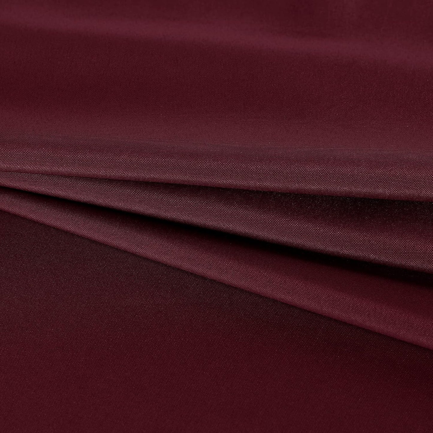 Fitable Square Tablecloth 60x60 inch Tablecloth Stain and Wrinkle Resistant Washable Polyester Table Cloth for Buffet Parties and Camping, Burgundy