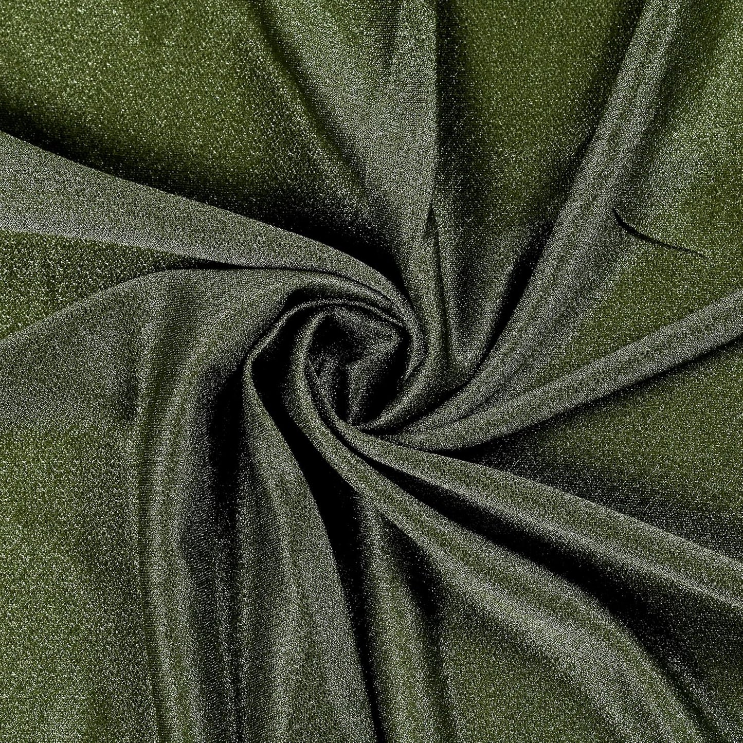 VDS Pack of 2 Panel (30 Inch X 100 Feet) Wedding Arch Draping Fabric Sheer Chiffon Fabric Drapery for Wedding Ceremony Reception Swag Backdrop Canopy Chuppah ARBO Altars Decoration (Olive)