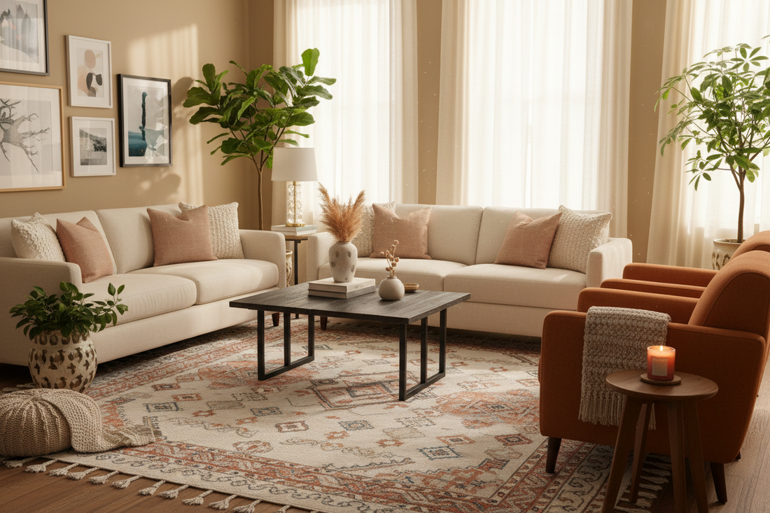 How Area Rugs Transform Your Living Space