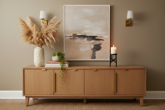 How to Style a Dining Room Sideboard