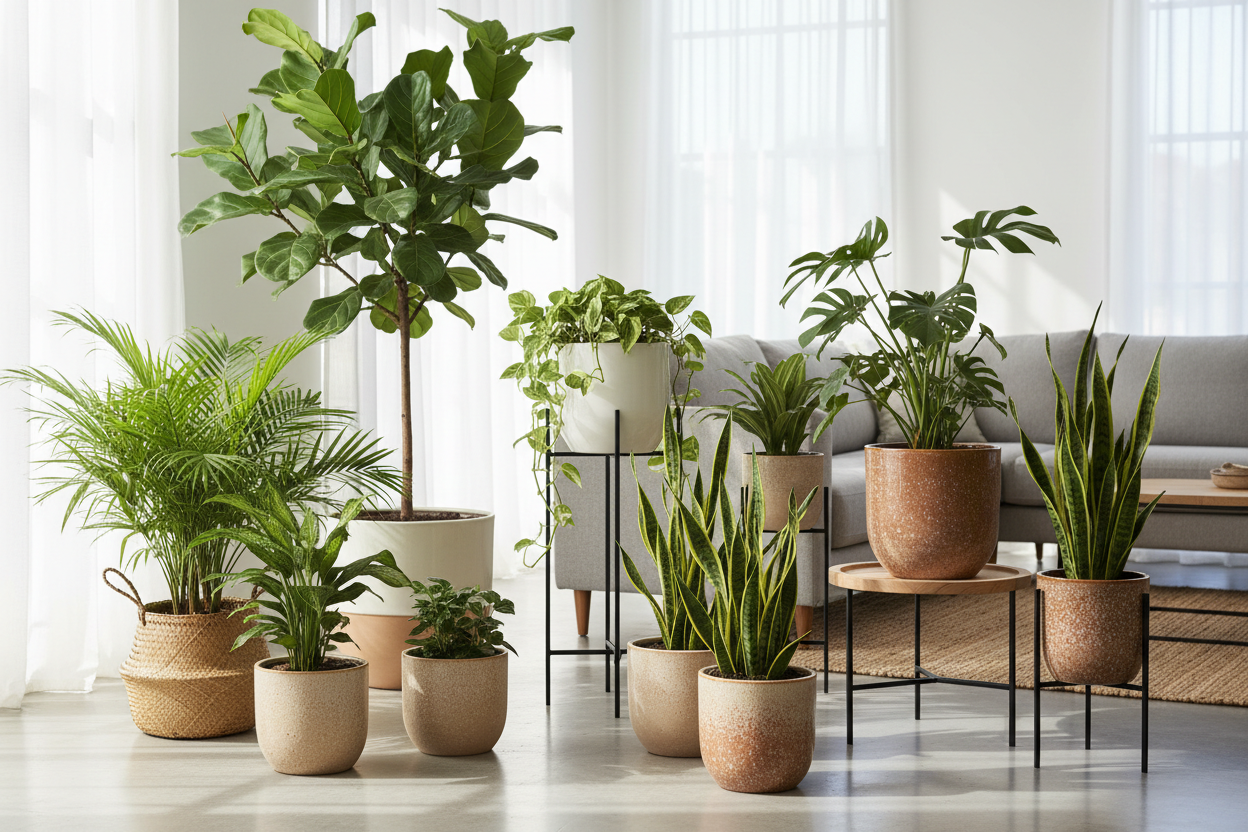 Indoor Planters & Plant Stands