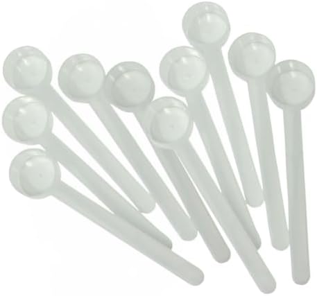 1 Tablespoon (1/2 Oz. | 3 Teaspoon | 1/16 Cup | 14.8 mL) Long Handle Scoop for Measuring Coffee, Pet Food, Grains, Protein, Spices and Other Dry Goods (Pack of 10)