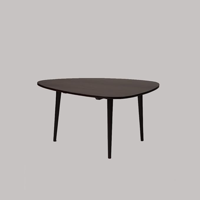 Handmade Eco-Friendly Modern Wood Teak Drop Shaped Coffee Table 3' from BBH - Image 4