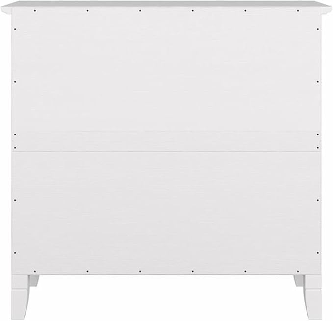 Bush Home Key West Small 2 Shelf Bookcase in Pure White Oak, Compact Home - Image 7