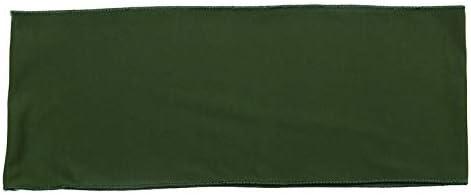 VDS Pack of 150 PCS | Olive Green | Spandex Chair Sashes Bows Without Buckle | Stretch Elastic Banquet Universal Folding Chair Band Tie with for Wedding Party Conference Celebration Event Decoration