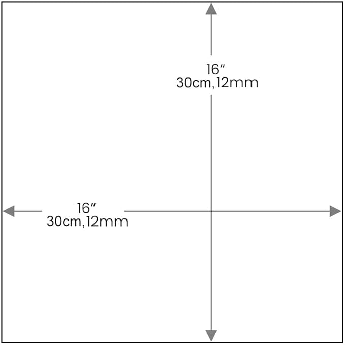 Dulles Glass 16 inch Square Glass Table Top - Image 3