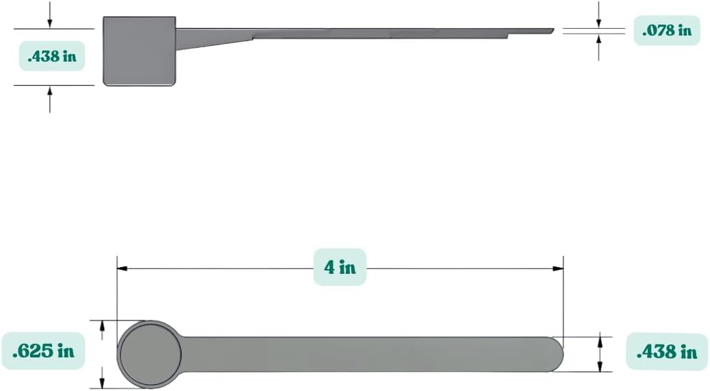 1.5 mL (1.5 CC) Long Handle Scoop for Measuring Coffee, Pet Food, Grains, Protein, Spices and Other Dry Goods (Pack of 25)