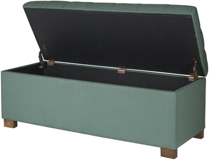 HomePop Large Storage Ottoman Bench - Image 10