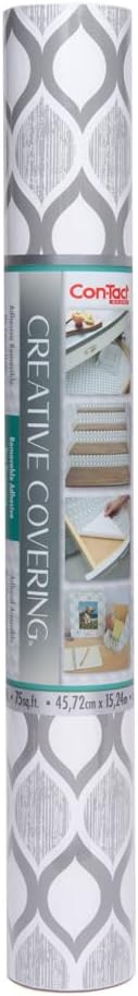 Con-Tact Brand Creative Covering, Self-Adhesive Shelf Liner, Savoy Stone by Kittrich+%28Home%29