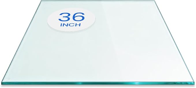 Dulles Glass 36 inch Square Glass Table Top by DullesGlass