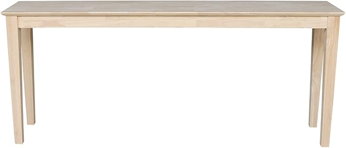International Concepts Shaker Console Sofa Table, 72-Inch Long, Solid Parawood - Image 7