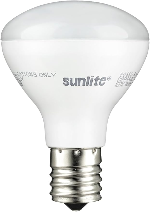 Sunlite LED R14 Mini Flood Light Bulbs, 4 Watts, 280 Lumens, Intermediate Base - Image 4