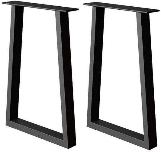 Metal Table Legs 28 inch, Heavy Duty DIY Industrial Desk Furniture Legs Set of by ITeeLas