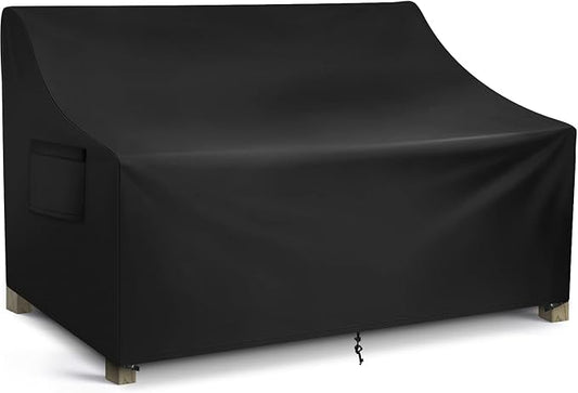 WLEAFJ Patio Sofa Cover Waterproof, 3-Seater Outdoor Sofa Cover, Heavy Duty by WLEAFJ