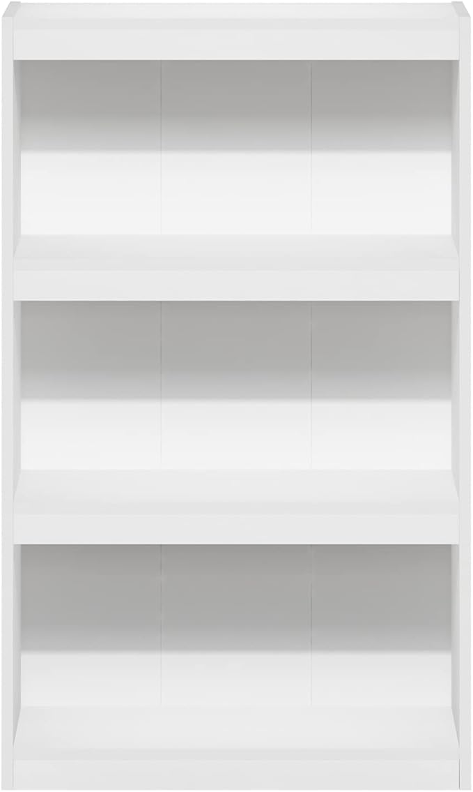 Furinno Jaya Enhanced Home Bookcase 3-Tier Adjustable Bookshelf - Image 6