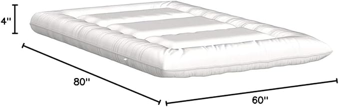 MAXYOYO Japanese Floor Futon Queen Size, Thicken Tatami Mat Sleeping Pad - Image 2