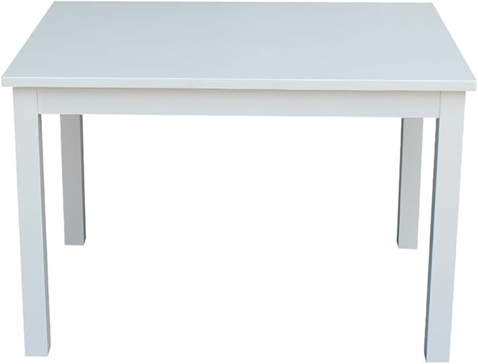 HomeStock Asian Aesthetics Table, Java Finish, Solid Hardwood, Ready to Assemble - Image 2
