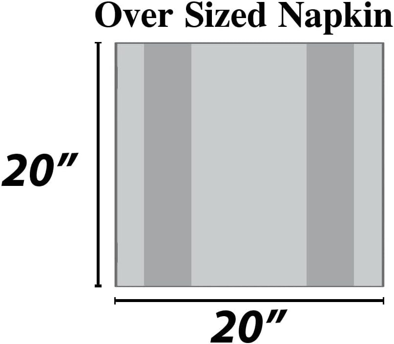 Urban Villa Ice BlueNapkins Solid Set of 12 Cloth Dinner Napkins Size 20x20 Inches Cloth Napkins 100% Cotton with Mitered Corners Ultra Soft DinnerNapkins