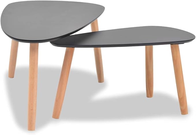 Scandinavian Style Coffee Table Set - Image 4