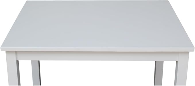 HomeStock Asian Aesthetics Table, Java Finish, Solid Hardwood, Ready to Assemble - Image 4