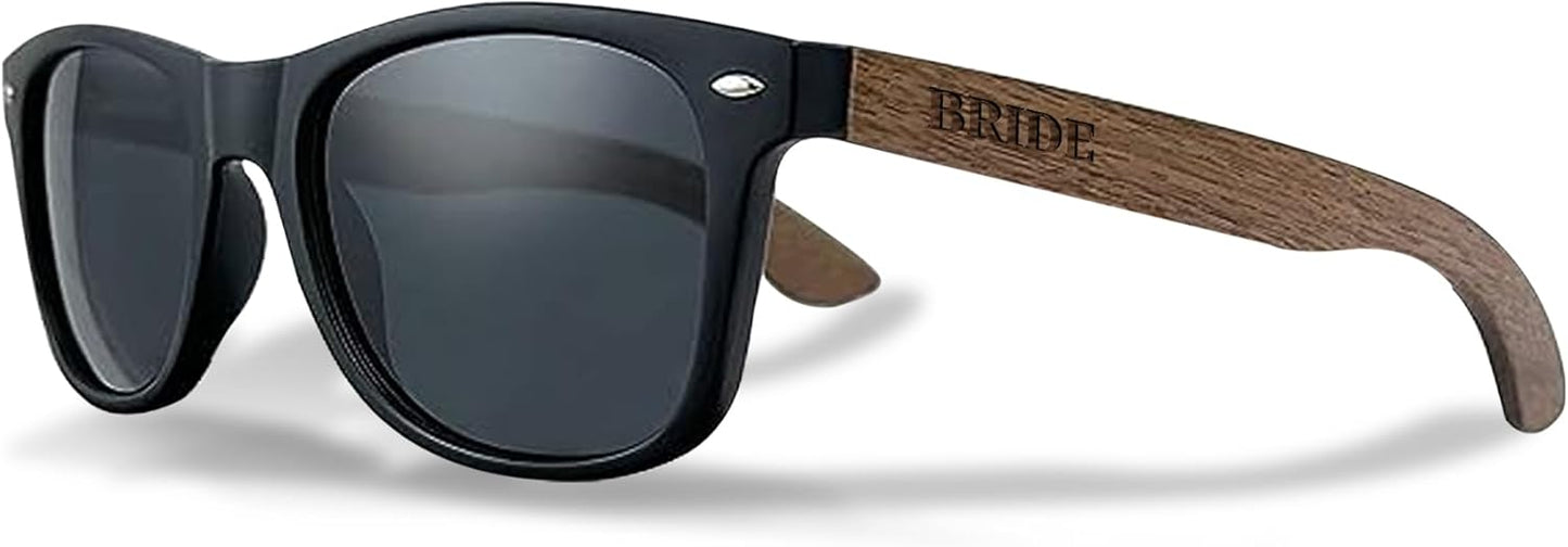 Bride and Groom Polarized Sunglasses for Wedding – UV400 Protection, Lightweight & Stylish Couple Sunglasses