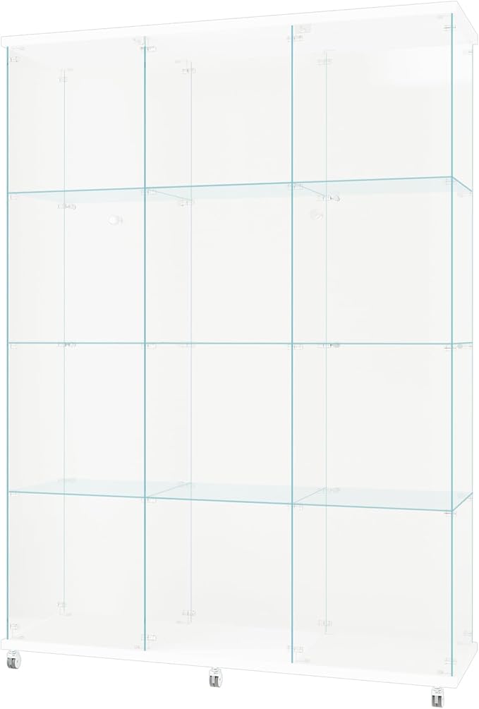 Beauty4U Glass Display Cabinet - Image 9