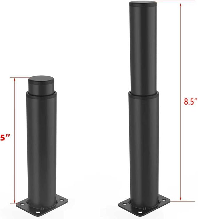 4 PCS Adjustable Furniture Legs, Heavy Duty Sofa Cabinet Legs, Legs - Image 2