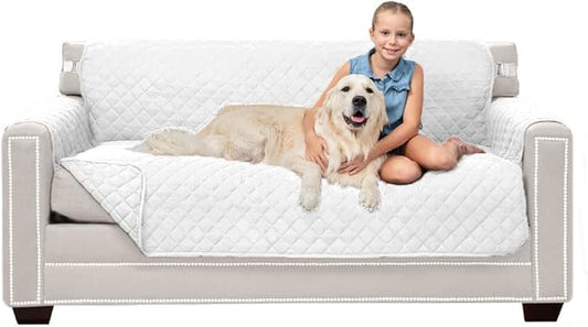 Sofa Shield® Couch Slip Covers for Dogs, Reversible Furniture Protector by SofaShield