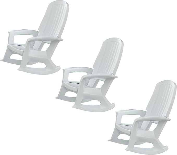 Semco Rockaway Heavy-Duty Outdoor Rocking Chair w/Low Maintenance All-Weather by Semco
