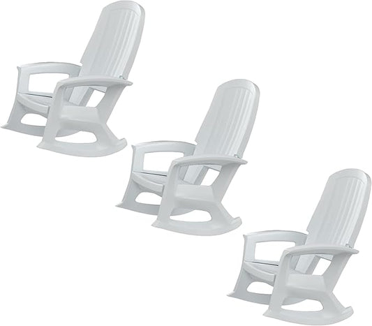Semco Rockaway Heavy-Duty Outdoor Rocking Chair w/Low Maintenance All-Weather by Semco