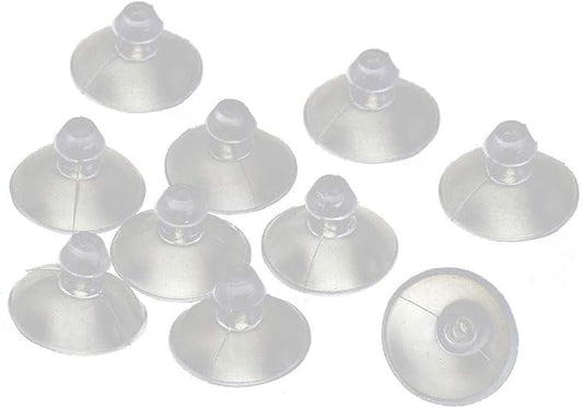 18mm/0.7" Furniture Desk Glass Transparent Anti-Collision Suction Cups Sucker by bnafes