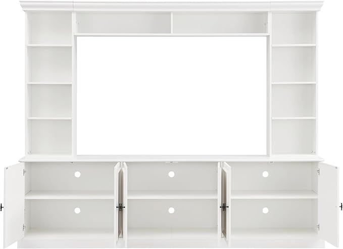 Merax 97.4" W Wall Unit Entertainment Center, TV Stand - Image 7