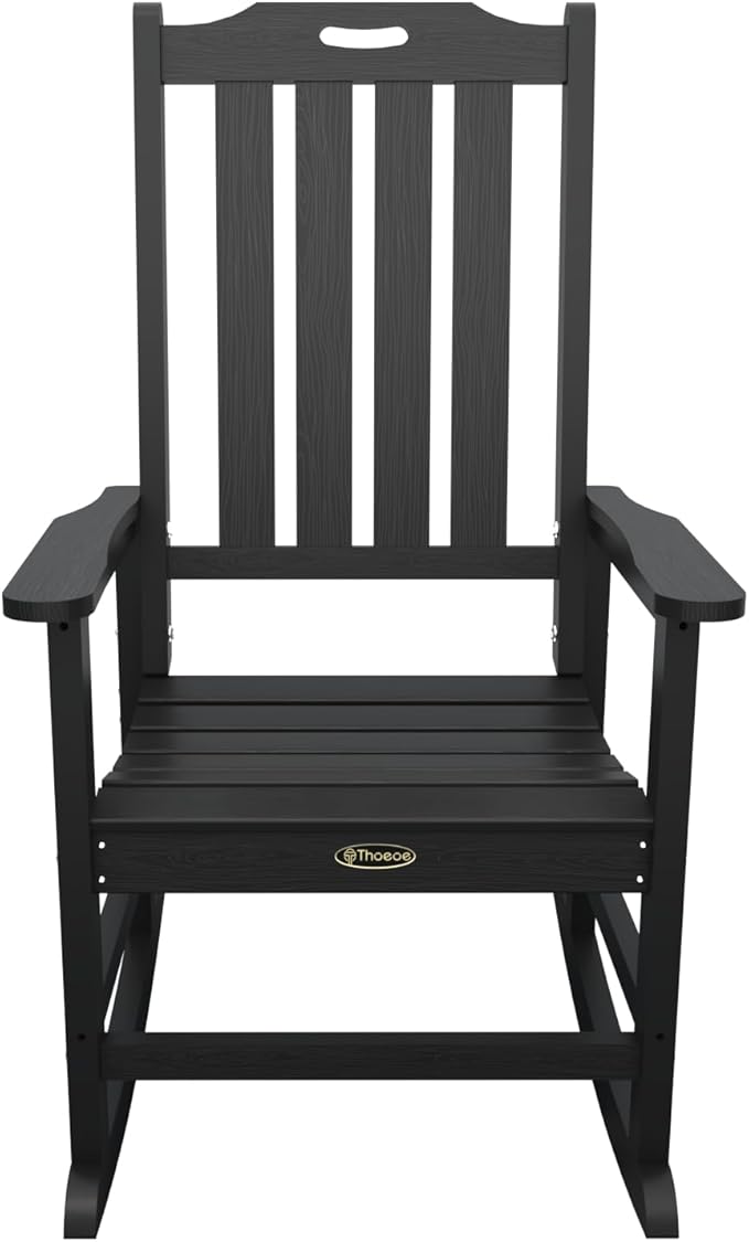 THOEOE Oversized Rocking Chair, Outdoor Rocking Chair - Image 8