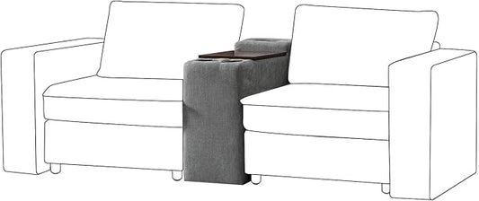 EcoHarbor Living Modular Sofa Center Console by ECOHARBOR