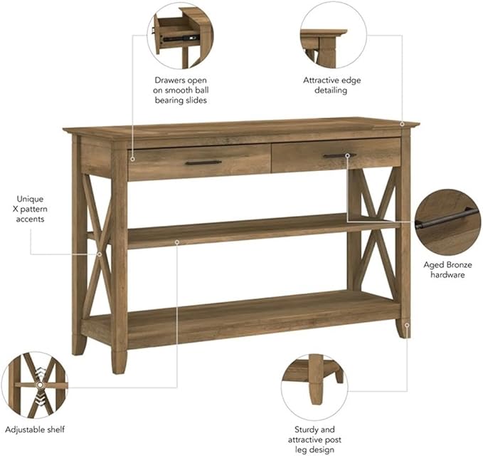 Bush Home Key West Console Table - Image 5
