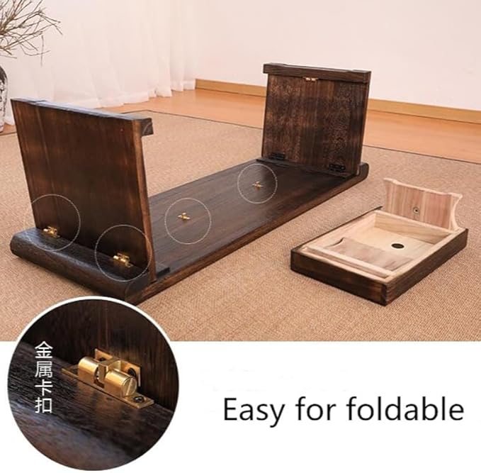 Coffee End Table Wooden Floor Table - Image 7