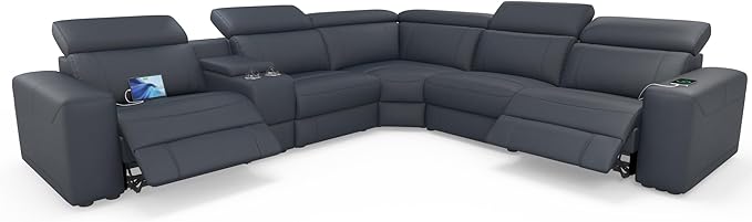 AMERLIFE Power Recliner Sectional Sofa - Image 8